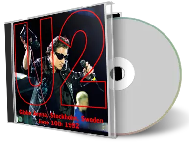 Artwork Cover of U2 1992-06-10 CD Stockholm Audience