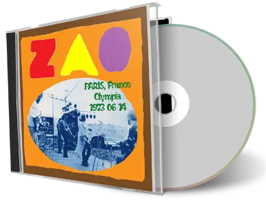 Artwork Cover of Zao Compilation CD Paris 1973 Audience