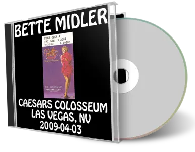 Artwork Cover of Bette Midler 2009-04-03 CD Las Vegas Audience