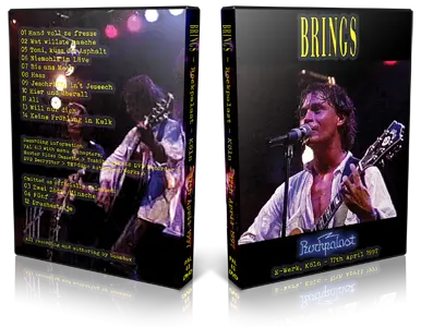 Artwork Cover of Brings 1997-04-17 DVD Munich Proshot