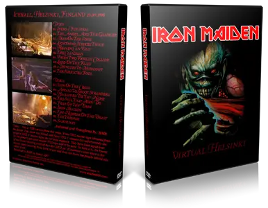 Artwork Cover of Iron Maiden 1998-09-23 DVD Helsinki Audience