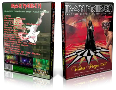 Artwork Cover of Iron Maiden 2003-10-22 DVD Prague Audience