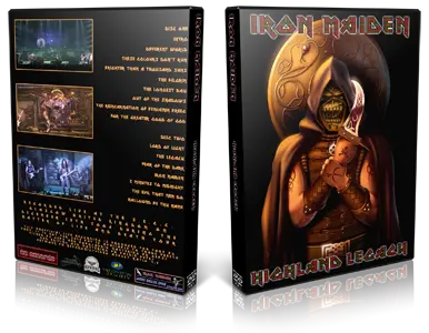Artwork Cover of Iron Maiden 2006-12-15 DVD Glasgow Audience
