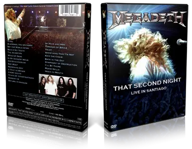 Artwork Cover of Megadeth 2005-10-06 DVD Santiago Audience