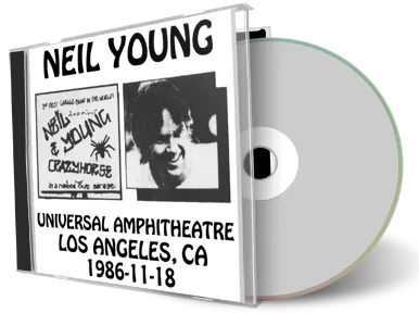 Artwork Cover of Neil Young 1986-11-18 CD Los Angeles Audience