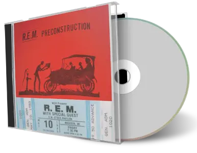 Artwork Cover of Rem 1985-05-10 CD Madison Soundboard