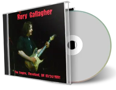 Artwork Cover of Rory Gallagher 1991-03-24 CD Cleveland Soundboard