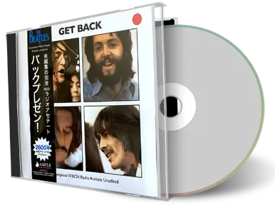 Artwork Cover of The Beatles Compilation CD Get Back Broadcasts Soundboard