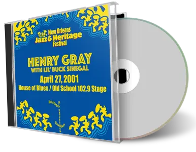 Artwork Cover of Henry Gray 2001-04-27 CD New Orleans Soundboard