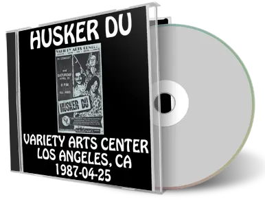 Artwork Cover of Husker Du 1987-04-25 CD Los Angeles Audience