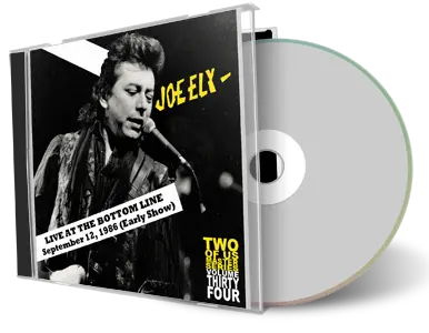 Artwork Cover of Joe Ely 1986-09-12 CD New York City Audience