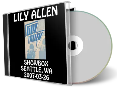 Artwork Cover of Lily Allen 2007-03-26 CD Seattle Soundboard