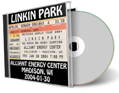 Artwork Cover of Linkin Park 2004-01-30 CD Madison Audience