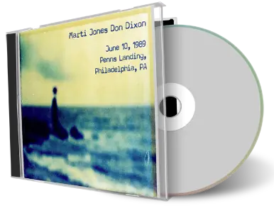Artwork Cover of Marti Jones And Don Dixon 1989-06-10 CD Philadelphia Audience