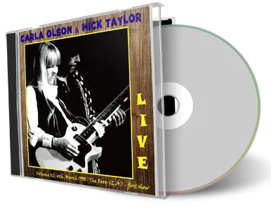 Artwork Cover of Mick Taylor And Carla Olson 1990-03-04 CD Los Angeles Audience