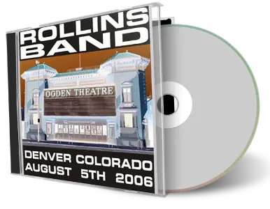 Artwork Cover of Rollins Band 2006-08-05 CD Denver Audience