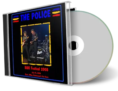 Artwork Cover of The Police 2008-07-04 CD Bilbao Audience