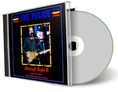Artwork Cover of The Police 2008-08-05 CD Wantagh Audience