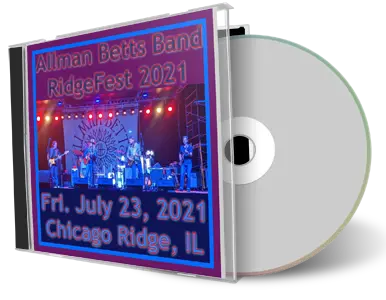 Artwork Cover of Allman Betts Band 2021-07-23 CD Chicago Ridge Audience