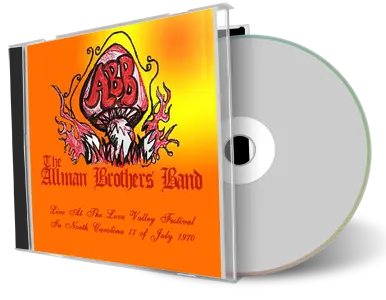 Artwork Cover of Allman Brothers Band 1970-07-17 CD Love Valley Audience