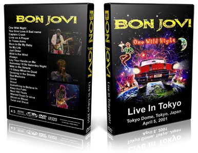 Artwork Cover of Bon Jovi 2001-04-05 DVD Tokyo Audience