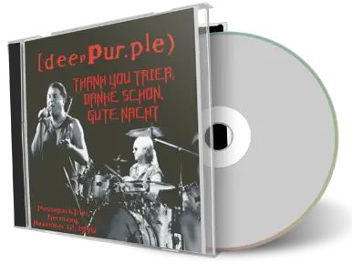 Artwork Cover of Deep Purple 1998-11-12 CD Trier Audience