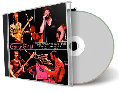 Artwork Cover of Gentle Giant 1980-06-14 CD West Hollywood Audience