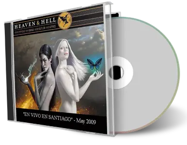 Artwork Cover of Heaven And Hell 2009-05-08 CD Santiago Soundboard