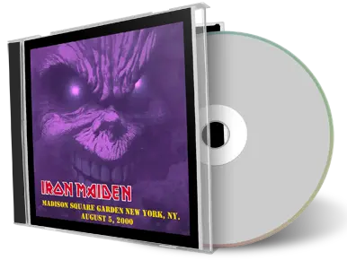 Artwork Cover of Iron Maiden 2000-08-05 CD New York City Audience