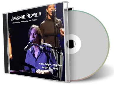 Artwork Cover of Jackson Browne 2009-08-01 CD Canadaigua Soundboard