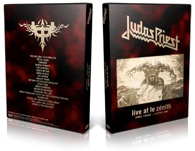 Artwork Cover of Judas Priest 1998-04-14 DVD Paris Audience