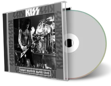 Artwork Cover of Kiss Compilation CD King Biscuit Alive 1975 Soundboard