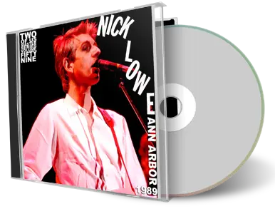 Artwork Cover of Nick Lowe 1989-04-21 CD Ann Arbor Audience