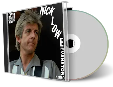 Artwork Cover of Nick Lowe 1989-04-22 CD Evanston Audience