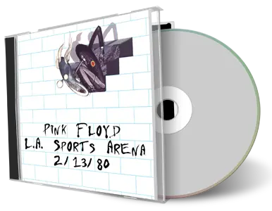 Artwork Cover of Pink Floyd 1980-02-13 CD Los Angeles Audience
