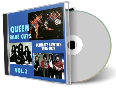 Artwork Cover of Queen Compilation CD Rare Cuts Volume 2 Ultimate Rarities 1975 1978 Soundboard