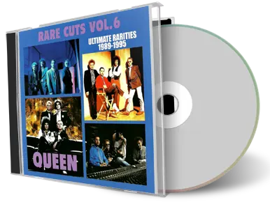 Artwork Cover of Queen Compilation CD Rare Cuts Volume 6 Ultimate Rarities 1989 1995 Soundboard