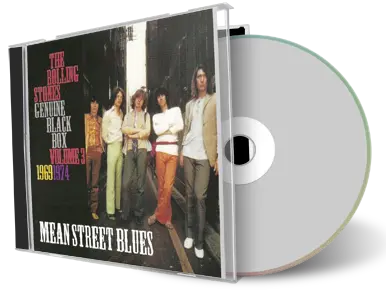 Artwork Cover of Rolling Stones Compilation CD Genuine Black Box 1961 1974 Volume 3 Soundboard