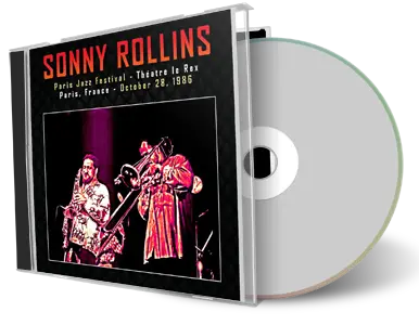 Artwork Cover of Sonny Rollins 1986-10-28 CD Paris Soundboard