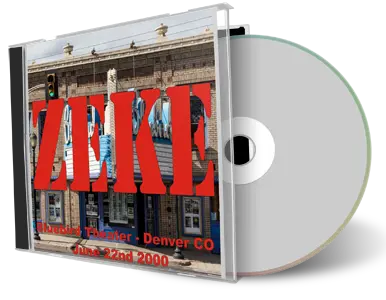 Artwork Cover of Zeke 2000-06-22 CD Denver Audience
