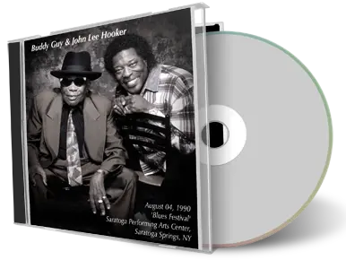 Artwork Cover of Buddy Guy And John Lee Hooker 1990-08-04 CD Saratoga Springs Audience