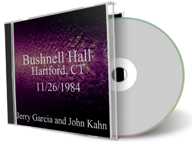 Artwork Cover of Jerry Garcia And John Kahn 1984-11-26 CD Hartford Soundboard