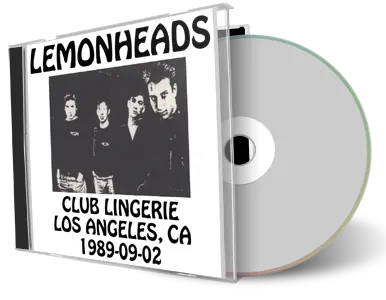 Artwork Cover of Lemonheads 1989-09-02 CD Los Angeles Soundboard