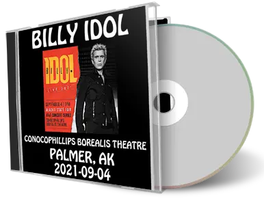 Artwork Cover of Billy Idol 2021-09-04 CD Palmer Audience
