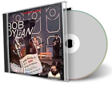 Artwork Cover of Bob Dylan 1965-12-12 CD San Jose Audience