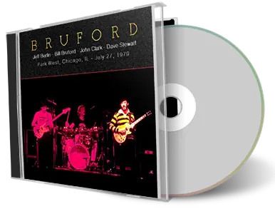 Artwork Cover of Bruford 1979-07-27 CD Chicago Soundboard