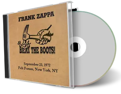 Artwork Cover of Frank Zappa 1972-09-23 CD New York City Audience