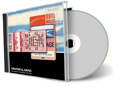 Artwork Cover of Grateful Dead 1981-08-31 CD Las Vegas Soundboard