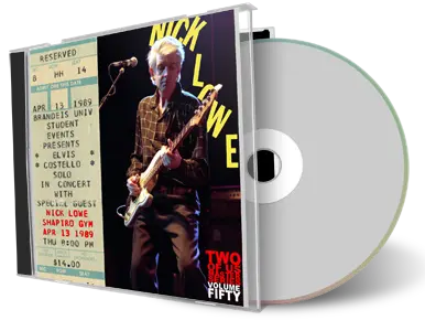 Artwork Cover of Nick Lowe 1989-04-13 CD Waltham Audience