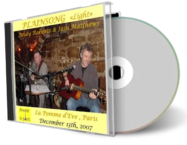 Artwork Cover of Plainsong 2007-12-13 CD Paris Soundboard